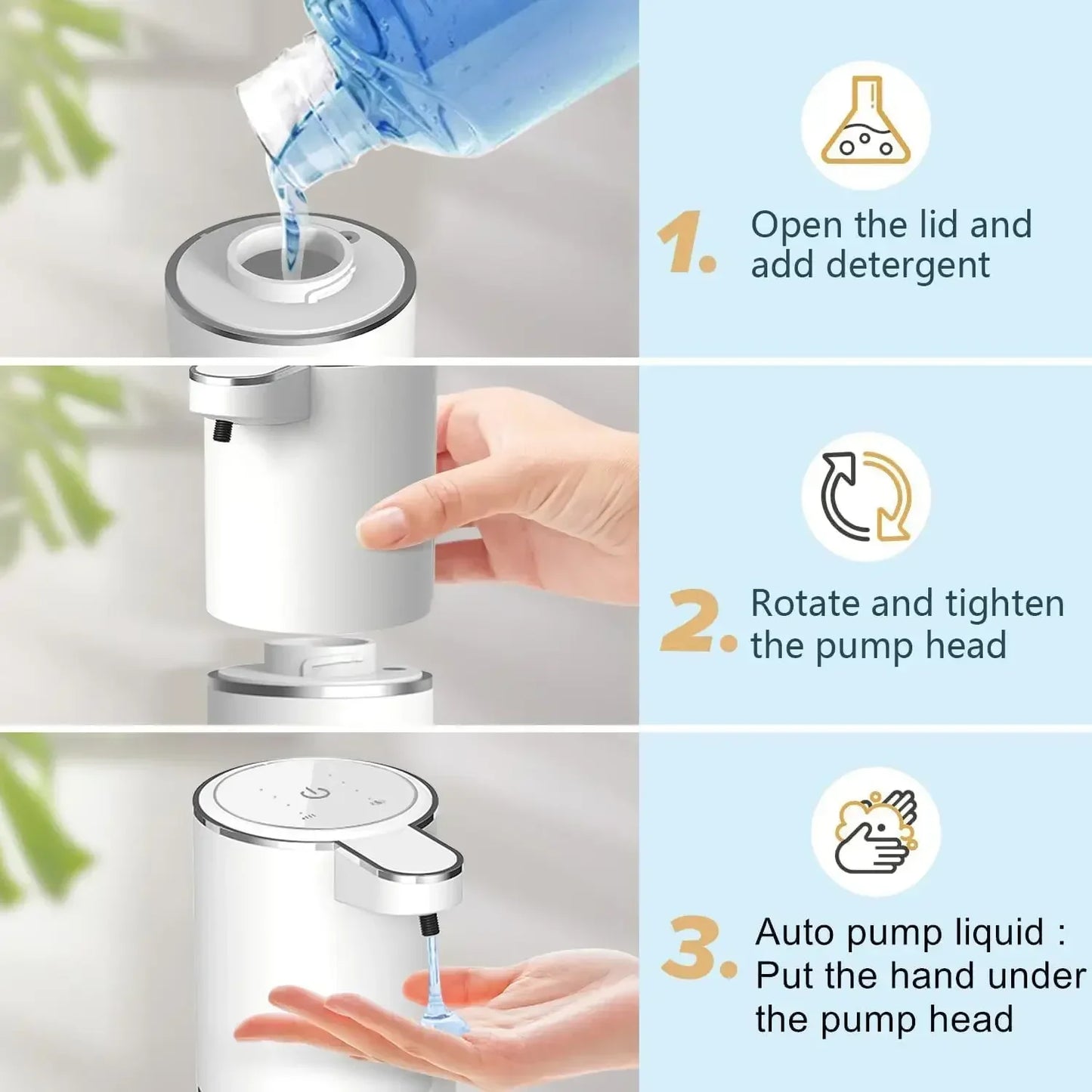 Touchless Soap Magic Dispenser